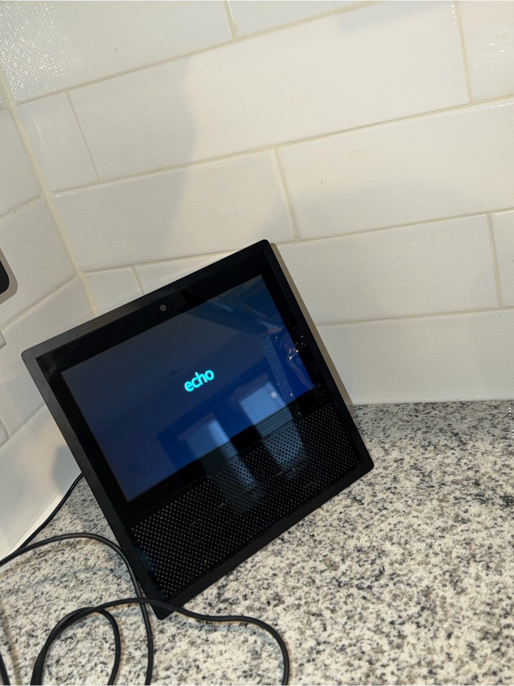 Echo Smart Display in Black with Touchscreen